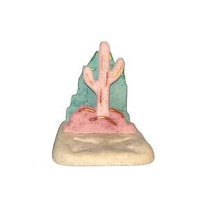Vintage Southwestern Cactus Napkin or Letter Holder
